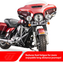 Flat - Sharp Front Engine Guard Crash Bar Highway Bar for 2009 - 2023 Harley Touring and Trike Models without Lower Fairing - Mofun - 90201127