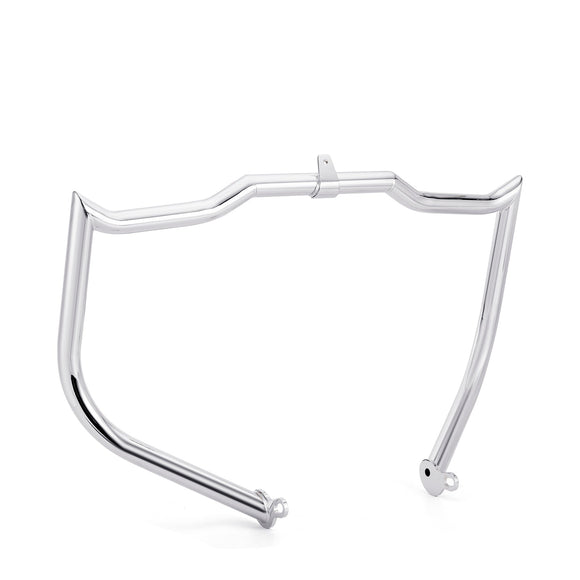 Flat - Sharp Front Engine Guard Crash Bar Highway Bar for 2009 - 2023 Harley Touring and Trike Models without Lower Fairing - Mofun - 90201127