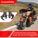 For 1984-2026 Harley Touring Softail Dyna Sportster Aluminum Locking Detachable Rotary Docking Latch Clips - Mofun - 90320012