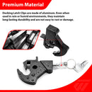 For 1984-2026 Harley Touring Softail Dyna Sportster Aluminum Locking Detachable Rotary Docking Latch Clips - Mofun - 90320012