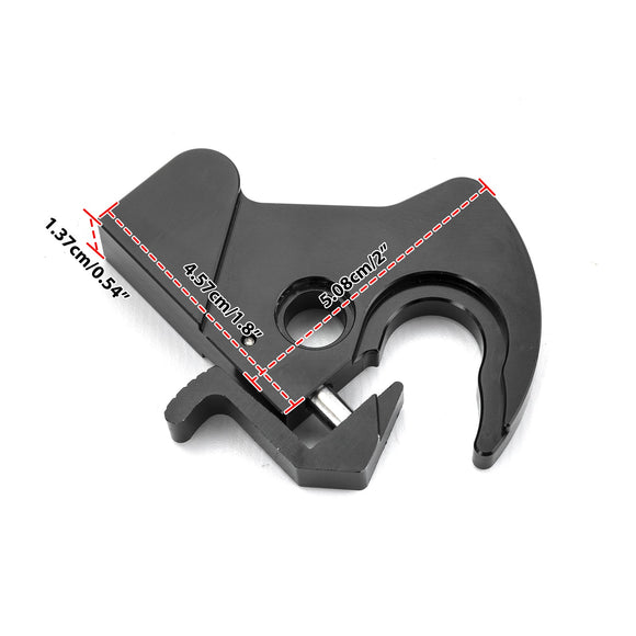 For 1984-2026 Harley Touring Softail Dyna Sportster Aluminum Locking Detachable Rotary Docking Latch Clips - Mofun - 90320012