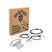 For 1993-2005 Harley Dyna Wide Glide FXDWG Non-ABS Models Extended Length Throttle and Idle Cable&Clutch Cable&Non-ABS Hydraulic Front Brake Line Kit (16"-18" Handlebar (Non-ABS)) - Mofun - 90109252