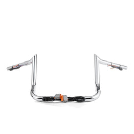 For 1996-2006 Harley Touring with Batwing Fairing Models 10" Pre-wired Bagger Ape Bar-Sharp Handlebar - Mofun - 90101711