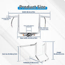 For 1996 - 2006 Harley Touring with Batwing Fairing Models 12" Pre - Wired Ape Hanger Handlebar - Mofun - 90101714