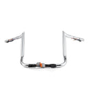 For 1996-2006 Harley Touring with Batwing Fairing Models 12" Pre-Wired Ape Hanger Handlebar - Mofun - 90101713