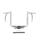 For 1996 - 2006 Harley Touring with Batwing Fairing Models 12" Pre - Wired Ape Hanger Handlebar - Mofun - 90101714