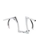 For 2007-2014 Harley Softail/Dyna/Sportster 12" Pre-wired APE Hanger Bar-flat Handlebar - Mofun - 90101722