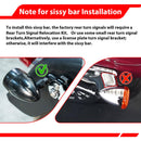 For 2007-2017 Harley Fat Boy FLSTF Softail Standard Quick Detachable Black Passenger Backrest Sissy Bar - Mofun - 90302131