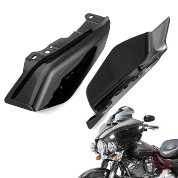 For 2009-2026 Harley Touring Models Bolt-on Mid Frame Air Deflectors - Mofun - 90211005