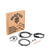 For 2014-2016 Harley Touring w/ABS Models Handlebar Extension Wire, Extended Length ABS Hydraulic Front Brake Line and Hydraulic Clutch Line Kit (for 16"-18" Handlebar (ABS)) - Mofun - 90109060