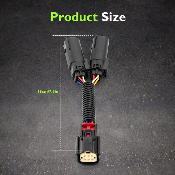 For 2014-2024 Harley Touring Plug&Play Y-Harness Lighting Accessories Splitter Plug - Mofun - 90603002