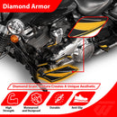 For 2014-2025 Harley Touring Models Motorcycle Brake Shifter Levers Diamond Armor Floorboards Kit - Mofun - 90409002