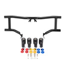 For 2014-Later Harley Touring Models Upper and Lower Flat-Out Bar Front Engine Guard - Mofun - 90201133