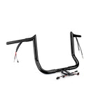 For 2016-2023 Street Glide/Electra Glide/Ultra Limited with Batwing Fairing Models 12" Zero Wire Pulling Pre-wired Bagger Ape Bar-Sharp Handlebar - Mofun - 90101742