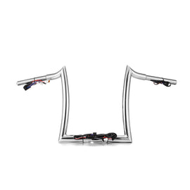 For 2018-2024 Harley Softail Fat Boy/Breakout /Touring Road King Special 12" PRE-WIRED APE Hanger Bar-Sharp Handlebar - Mofun - 90101731
