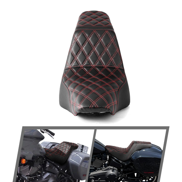 For 2020-2026 Harley Softail Low Rider S One-Piece Driver Passenger 2-Up Seat - Mofun - 90304013