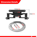 For 2022-2025 Harley Low Rider ST with LP6 Light Models Headlights Bracket with Harness Kit - Mofun - 90602007