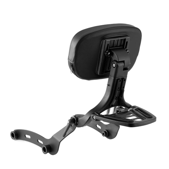 For 2022-2026 Indian Chief Bobber Super Chief Adjustable Driver Passenger Backrest with Luggage Rack - Mofun - 90302215