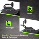For 2022-2026 Indian Chief Bobber Super Chief Adjustable Driver Passenger Backrest with Luggage Rack - Mofun - 90302215
