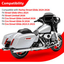 For 2023.5-2026 Harley Street Glide Models 10" Bagger Ape Bar-Sharp Zero Wire Pulling Pre-wired Handlebar - Mofun - 90101782