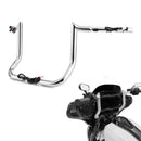 For 2023.5-2026 Harley Street Glide Models 10" Bagger Ape Bar-Sharp Zero Wire Pulling Pre-wired Handlebar - Mofun - 90101781