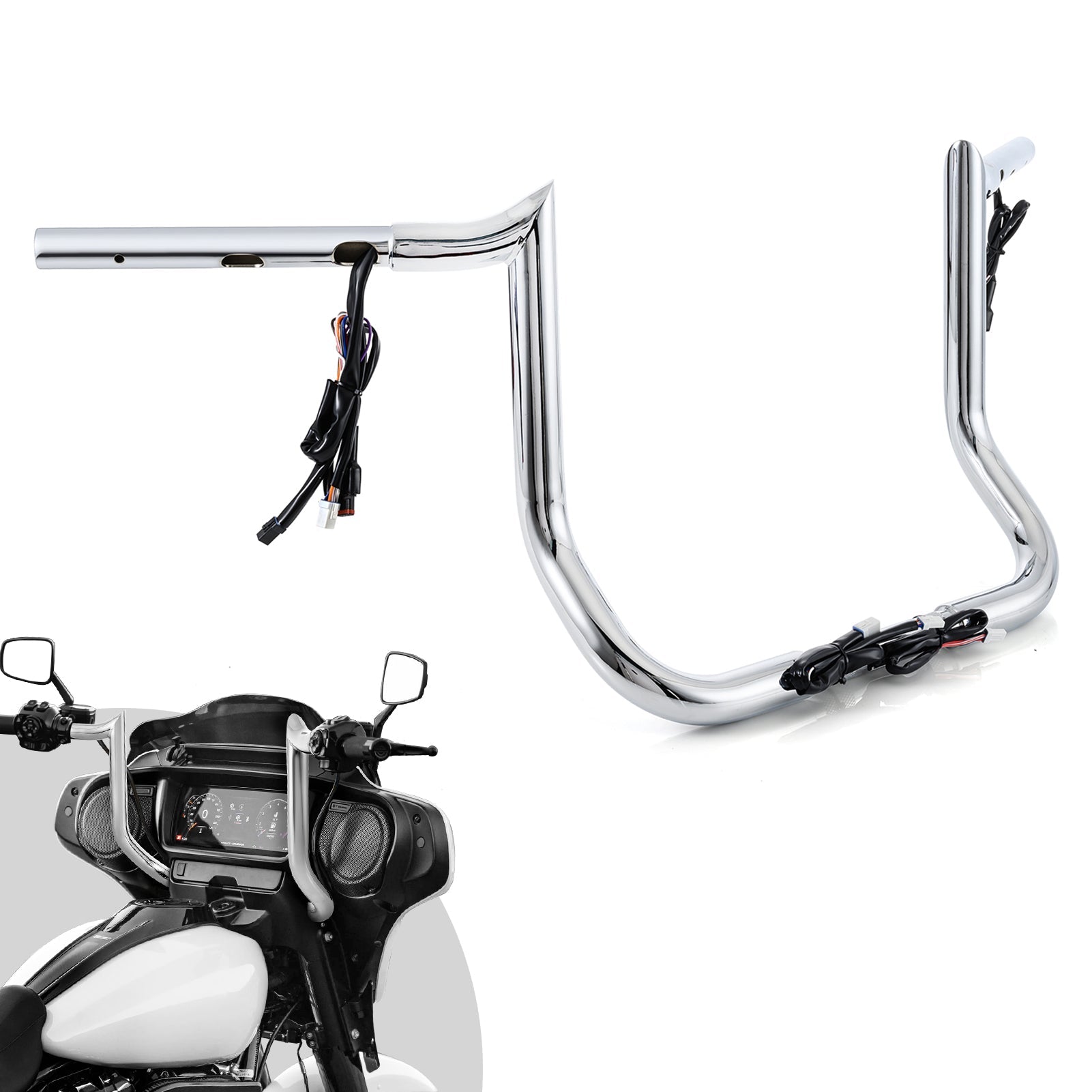 For 2023.5-2026 Harley Street Glide Models 12