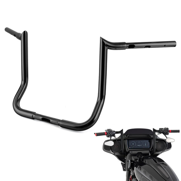 For 2023.5-2026 Harley Touring Street Glide 12" Ape Hanger Bagger Ape Bar-Sharp Handlebar - Mofun - 90101774