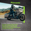 For 2024-2026 Harley Touring Road Glide 12" Gloss Black Zero Wire Pulling Ape Bar-Sharp Pre-Wired Handlebar - Mofun - 90101804
