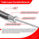 For Harley Dyna Sporster Touring Extended Length Throttle and Idle Cable Kit (for 14"-16" Handlebar) - Mofun - 90111011