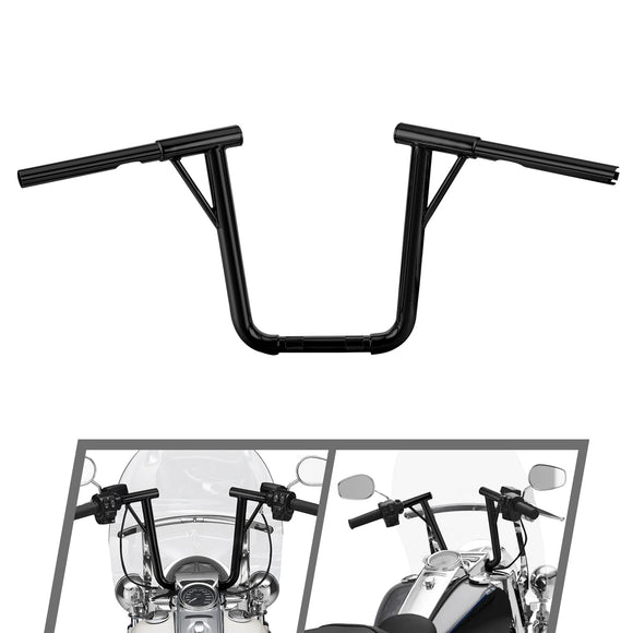 For Harley Sportster/Dyna/Softail/Road Glide/Road King 12" Handlebar Ape Hanger Bar - Mofun - 90101752
