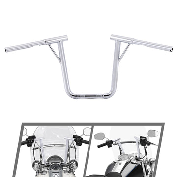 For Harley Sportster/Dyna/Softail/Road Glide/Road King 12" Handlebar Ape Hanger Bar - Mofun - 90101751