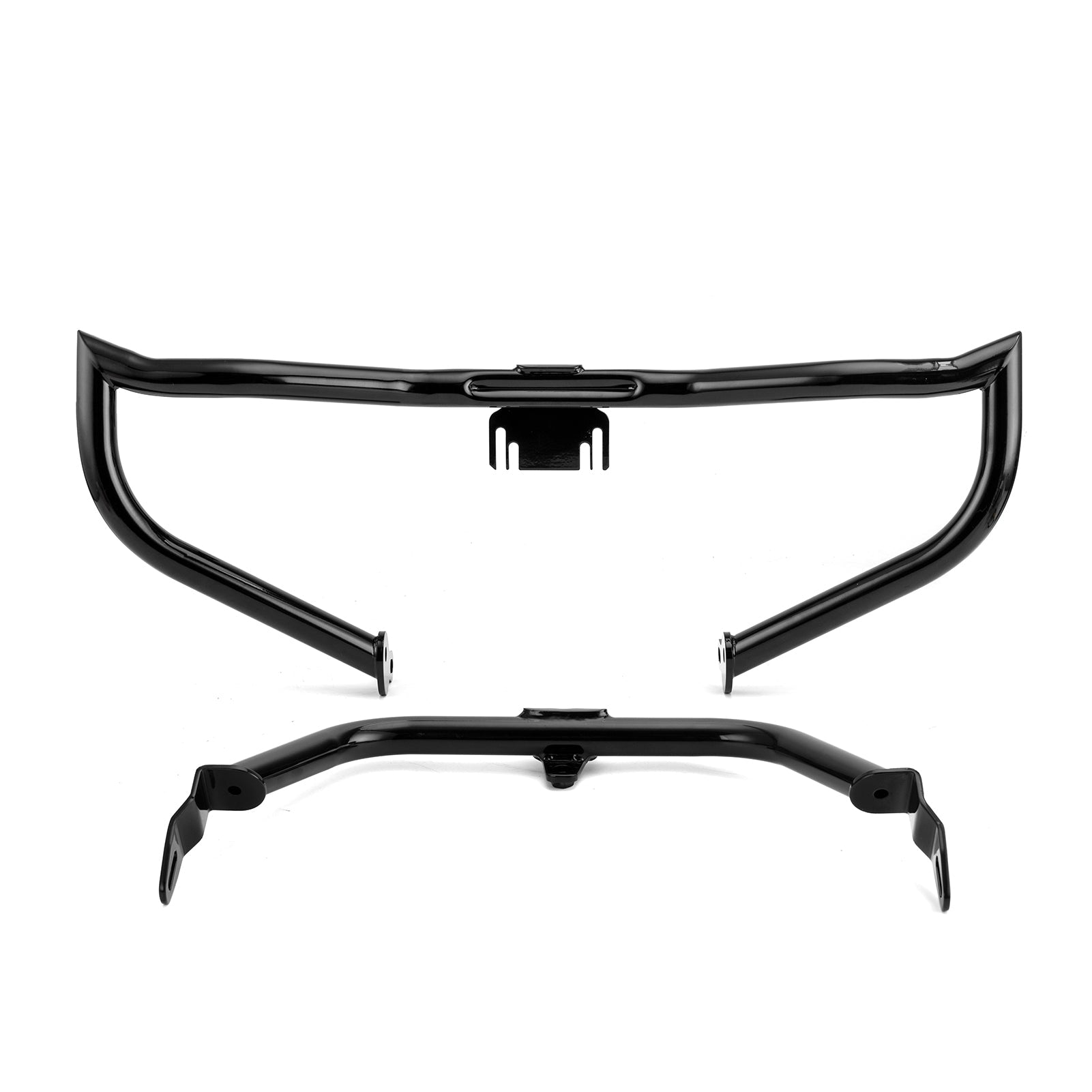 Front Engine Guard Crash Bar & Fairing Support Brackets for 2015 - 2023 Harley Touring Road Glide without Lower Fairing - Mofun - 90201079