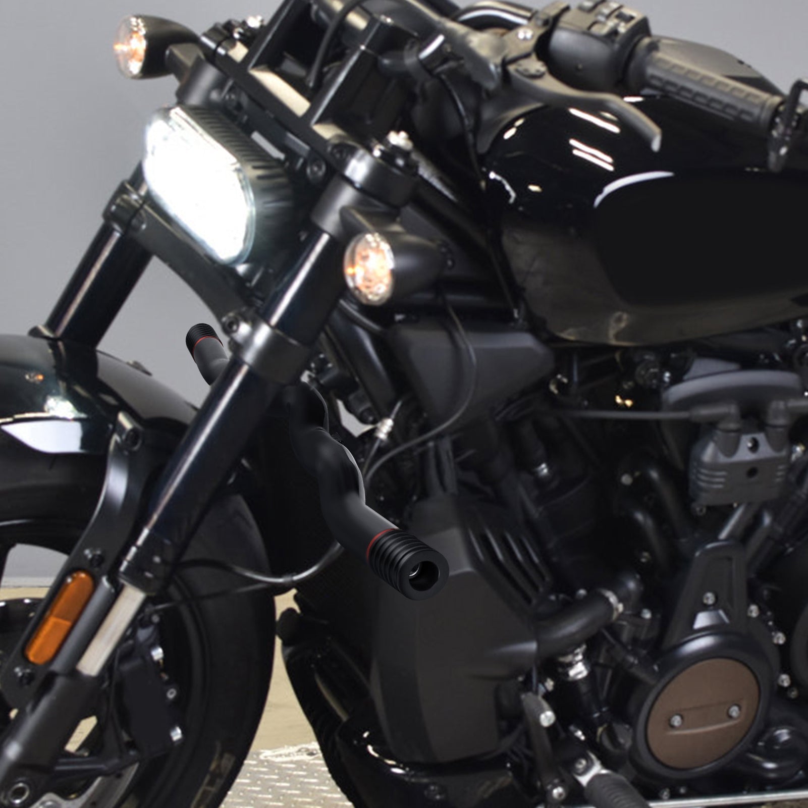 Front Highway Engine Guard Crash Bar for 2021 - Up Harley Sportster RH1250S Nightster RH975 - Mofun - 90201118