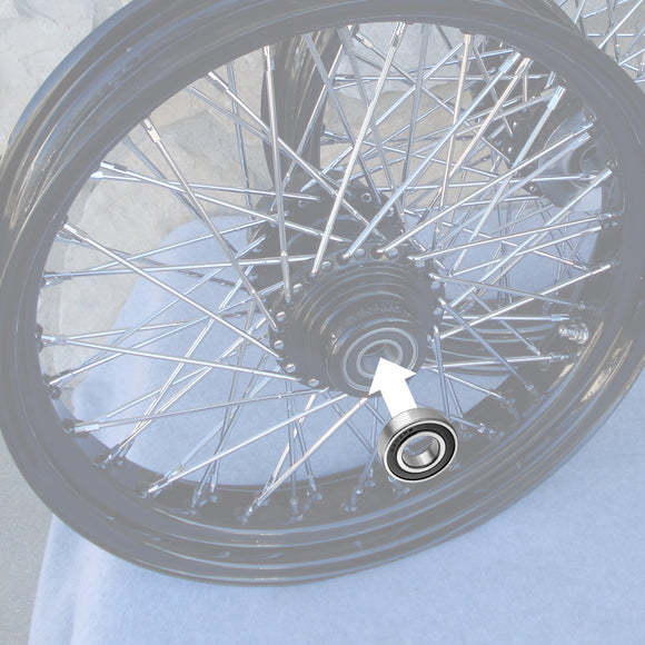 Front Wheel Bearing & Seal Kit for 2008 - 2024 Harley FLHT, FLHX, FLHR, FLTR (w/ ABS) - Mofun - 90213009