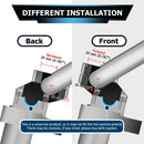 Gloss Black Handlebar Riser Universal Fit Harley Kawasaki Honda Suzuki Yamaha for 1 1/8" Handlebars - Mofun - 90102021