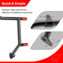 Gloss Black Steel Front Highway Engine Guard Crash Bar for 1997 - 2008 Harley Touring Models - Mofun - 90201112