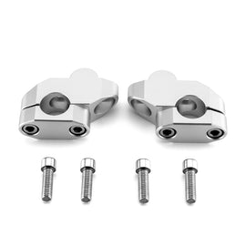 Handlebar Riser 1" Height Fit for Kawasaki Honda Suzuki Yamaha 7/8" Handlebars - Mofun - 90102018