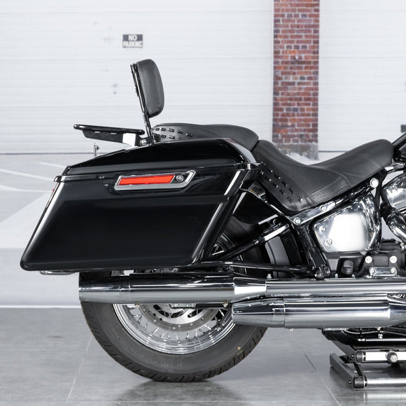 Hard Saddlebag Conversion Bracket for 2018 - 2025 Harley Softail M8 & 1994 - 2023 Harley Touring Saddlebags - Mofun - 90206016