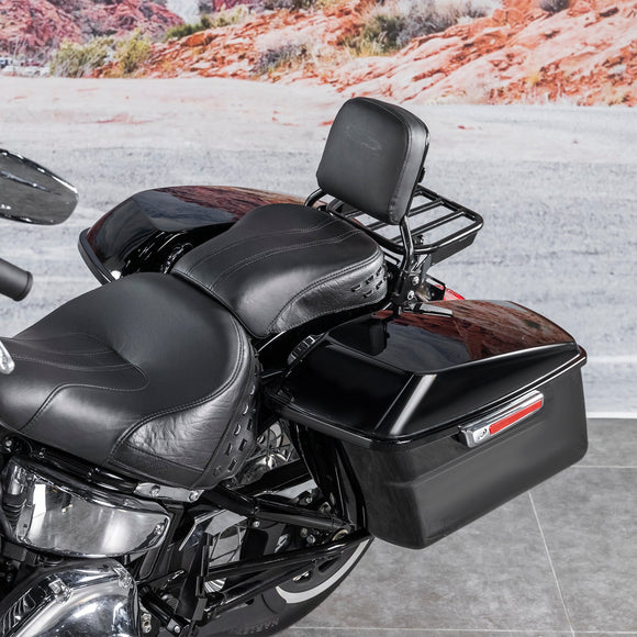 Hard Saddlebag Conversion Bracket for 2018 - 2025 Harley Softail M8 & 1994 - 2023 Harley Touring Saddlebags - Mofun - 90206016