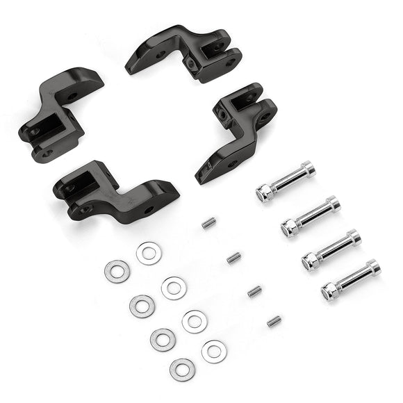 Harley 2000 - 2017 Softail FL 1" Adjustment Driver Floorboard Relocation Brackets - Mofun - 90420014