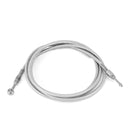 Harley CVO Touring 82 1/2" Chrome Extended Length Stainless Steel Hydraulic Clutch Cable for 16 - 18" Handlebar - Mofun - 90112124