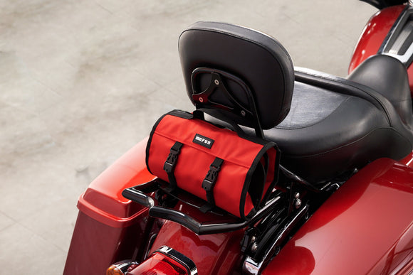 Harley - Davidson 64 Piece Motorcycle Tool Kit with Roll Pouch, Roadside, Travel Wrenches, Ratchet - Mofun - 90902017