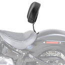 Harley Davidson Softail Slim/ Standard/ Street Bob Gloss Black Metal Solid Steel Driver Backrest - Mofun - 90301020