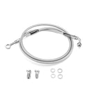 Harley Dyna Low Rider Street Bob & Softail Night Train 53.5" Extended Length Non - ABS Hydraulic Front Brake Line Kit for 16" - 18" Handlebar - Mofun - 90110244