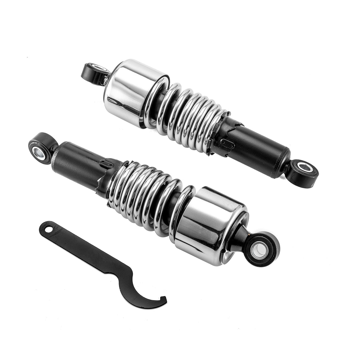 For Harley Touring Electra Glide Road King 10.5 Gloss Black Rear Absorber Shock For Harley Touring Electra Glide Road King 10.5 Gloss Black Rear Absorber Shock