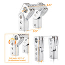 Harley Dyna/Softail/Sportster 1200&883/Road Glide Road King Pull Back Adjustable Handlebar 4" Riser - Mofun - 90103411