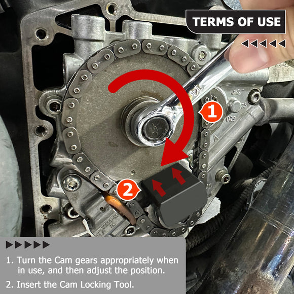 Harley Milwaukee 8 Touring Twin Cam Crankshaft Sprocket Locking Tool - Mofun - 90901010