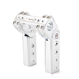 Harley Road Glide Road King Sportster Pull Back Adjustable 6" Height Handlebar Riser - Mofun - 90103413