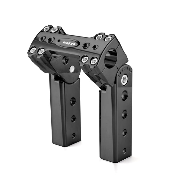 Harley Road Glide Road King Sportster Pull Back Adjustable 6" Height Handlebar Riser - Mofun - 90103414