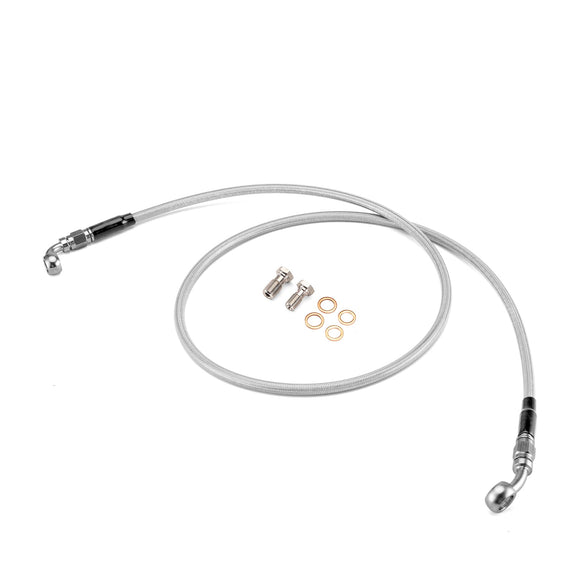 Harley Softail Deluxe / Fat Boy / Rocker 45" Extended Length Non - ABS Hydraulic Front Brake Line Kit for 12" - 14" Handlebar - Mofun - 90110362